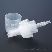 43/410 Natural color plastic foam pump dispenser